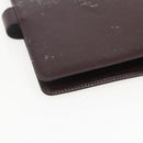 LOUIS VUITTON Taiga Agenda MM Day Planner Cover Acajou R20416 LV Auth am10073-16