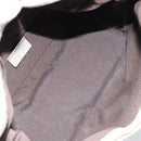 GUCCI GG Canvas Shoulder Bag Suede White Silver 000 0602 Auth am10075-17