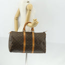 LOUIS VUITTON Monogram Keepall 45 Boston Bag Vintage M41428 LV Auth am10081-22