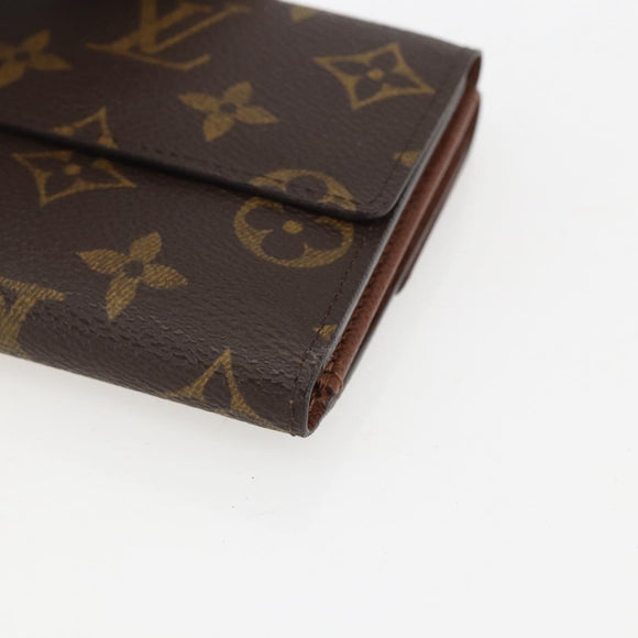 LOUIS VUITTON Porte Monnaie Bier Cartes Crdit Wallet M61652 LV Auth am10084V
