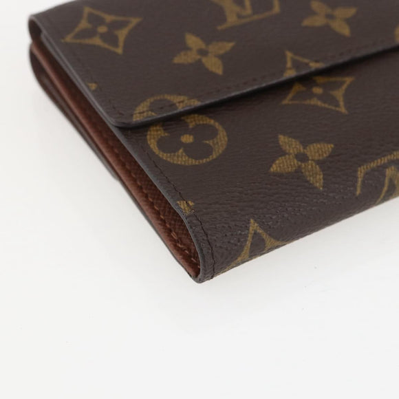 LOUIS VUITTON Porte Monnaie Bier Cartes Crdit Wallet M61652 LV Auth am10084V