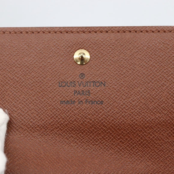 LOUIS VUITTON Porte Monnaie Bier Cartes Crdit Wallet M61652 LV Auth am10084V