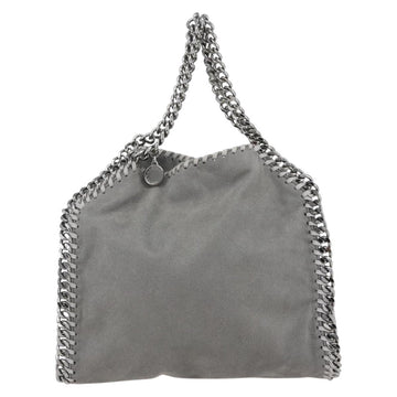 Stella MacCartney Chain Falabella Bag polyester Gray Silver 371223 Auth am10085V - 0