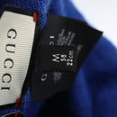 GUCCI NY Knitted Fabrics Hat Wool Blue Auth am10088V-13