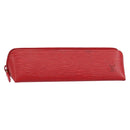 LOUIS VUITTON Epi Trousse Crayons Pen Case Red M56547 LV Auth am10091-1