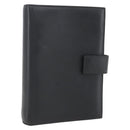 GUCCI Day Planner Cover Leather Black 031 2118 0915 Auth am10095-1