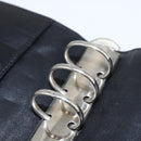 GUCCI Day Planner Cover Leather Black 031 2118 0915 Auth am10095-10