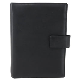 GUCCI Day Planner Cover Leather Black 031 2118 0915 Auth am10095 - 0
