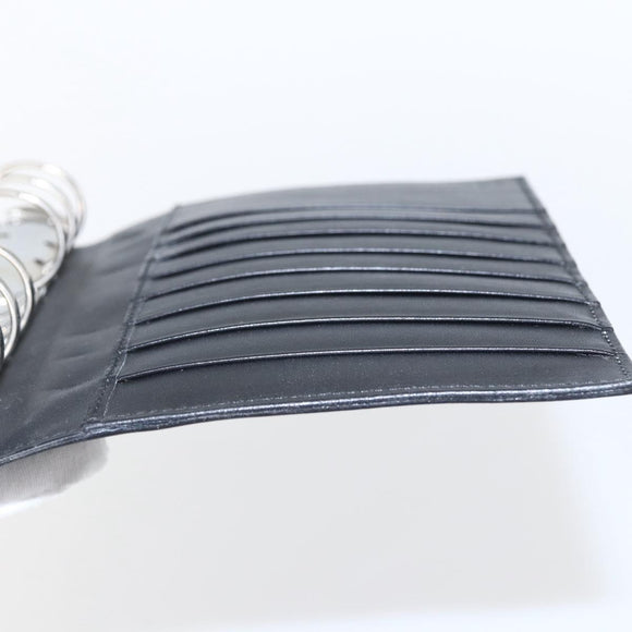 GUCCI Day Planner Cover Leather Black 031 2118 0915 Auth am10095