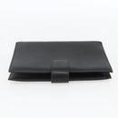 GUCCI Day Planner Cover Leather Black 031 2118 0915 Auth am10095-3