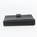 GUCCI Day Planner Cover Leather Black 031 2118 0915 Auth am10095-4