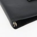 GUCCI Day Planner Cover Leather Black 031 2118 0915 Auth am10095-14
