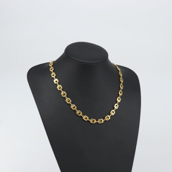 GIVENCHY Necklace metal Gold Tone Auth am10096