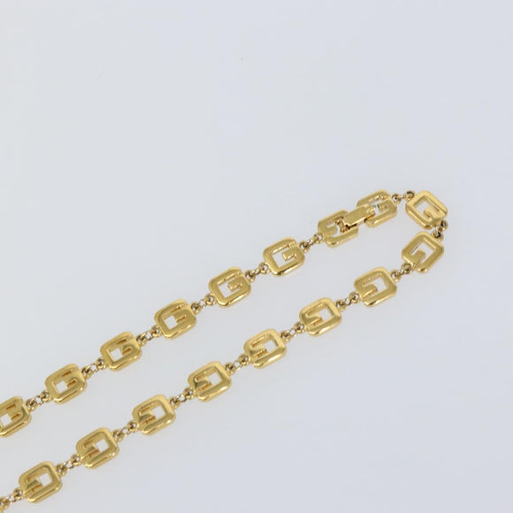 GIVENCHY Necklace metal Gold Tone Auth am10096
