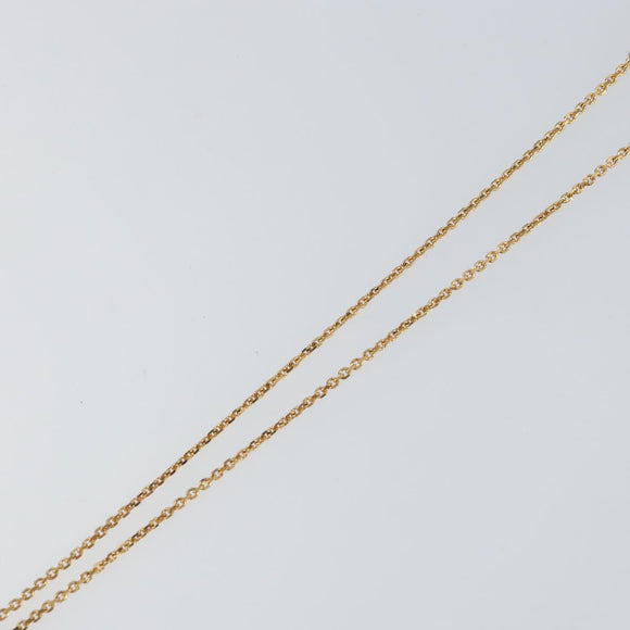 Salvatore Ferragamo Gancini Necklace metal Gold Tone Auth am10097