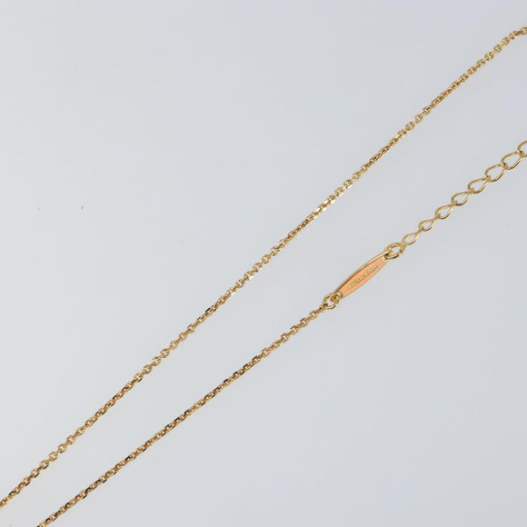 Salvatore Ferragamo Gancini Necklace metal Gold Tone Auth am10097