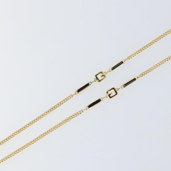 GIVENCHY Necklace metal Gold Tone Auth am10098