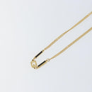 GIVENCHY Necklace metal Gold Tone Auth am10098-3