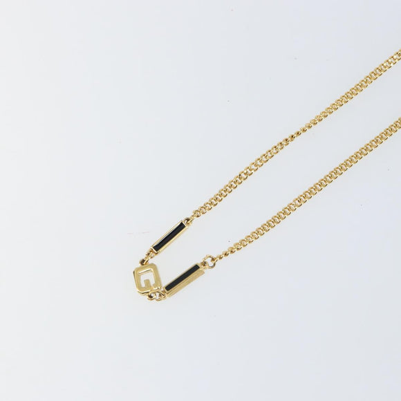 GIVENCHY Necklace metal Gold Tone Auth am10098