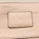 Chloe Margaret Tote Bag Leather 2way Gold Pink Auth am10104-16