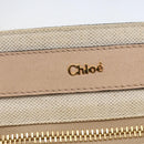 Chloe Margaret Tote Bag Leather 2way Gold Pink Auth am10104-18