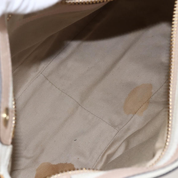 Chloe Margaret Tote Bag Leather 2way Gold Pink Auth am10104