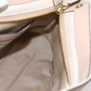 Chloe Margaret Tote Bag Leather 2way Gold Pink Auth am10104-22
