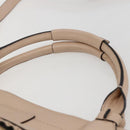 Chloe Margaret Tote Bag Leather 2way Gold Pink Auth am10104-8