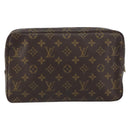 LOUIS VUITTON Monogram Trousse Toilette 28 Clutch Bag M47522 LV Auth am10106-2
