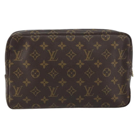 LOUIS VUITTON Monogram Trousse Toilette 28 Clutch Bag M47522 LV Auth am10106 - 0
