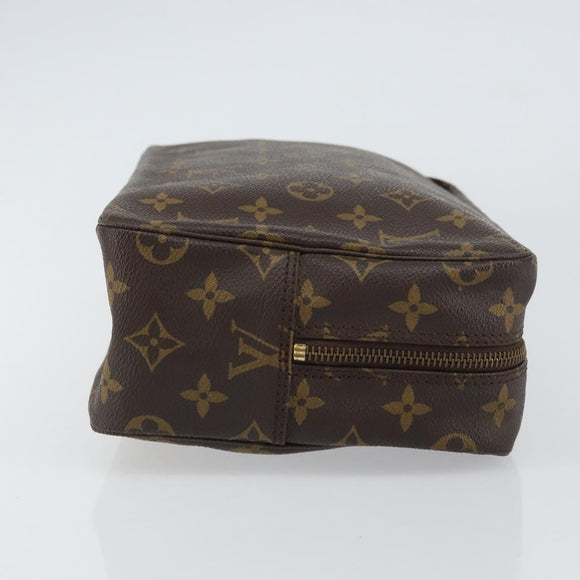 LOUIS VUITTON Monogram Trousse Toilette 28 Clutch Bag M47522 LV Auth am10106