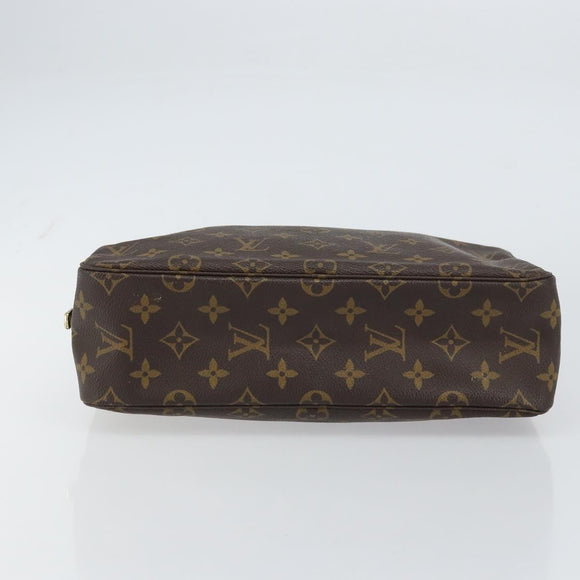 LOUIS VUITTON Monogram Trousse Toilette 28 Clutch Bag M47522 LV Auth am10106