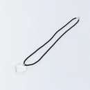 Baccarat Heart Necklace Crystal Clear Auth am10114-2