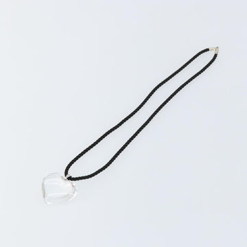 Baccarat Heart Necklace Crystal Clear Auth am10114 - 0