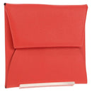 HERMES Epsom Bastia Coin Purse Leather Pink Auth am10117V-1