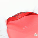 HERMES Epsom Bastia Coin Purse Leather Pink Auth am10117V-10