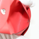 HERMES Epsom Bastia Coin Purse Leather Pink Auth am10117V-11