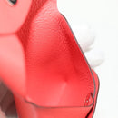 HERMES Epsom Bastia Coin Purse Leather Pink Auth am10117V-17