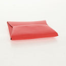 HERMES Epsom Bastia Coin Purse Leather Pink Auth am10117V-5