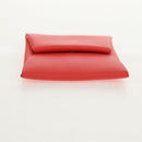 HERMES Epsom Bastia Coin Purse Leather Pink Auth am10117V-6