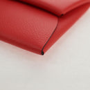 HERMES Epsom Bastia Coin Purse Leather Pink Auth am10117V-14