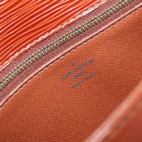 LOUIS VUITTON Epi Saint Cloud GM Shoulder Bag Brown M52193 LV Auth am10118