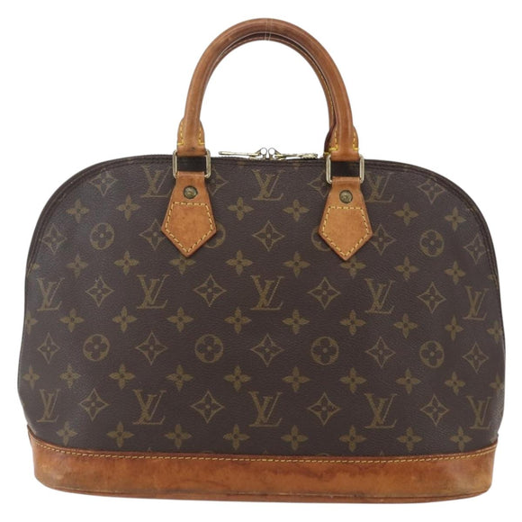 LOUIS VUITTON Monogram Alma Hand Bag M51130 LV Auth am10119