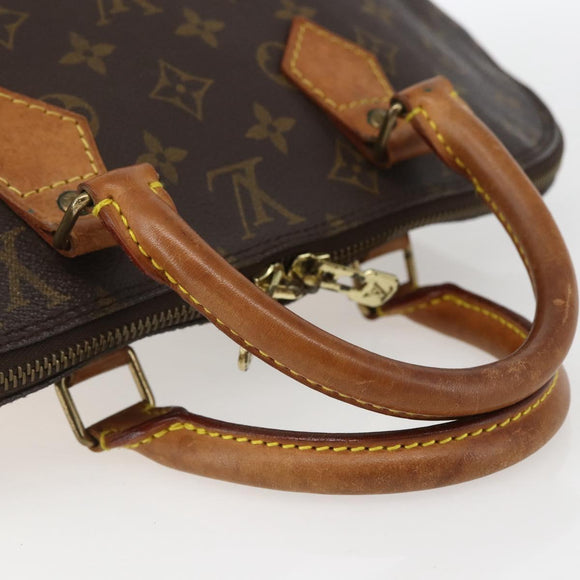 LOUIS VUITTON Monogram Alma Hand Bag M51130 LV Auth am10119