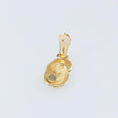 Christian Dior Earring metal Gold Tone Auth am10124-4
