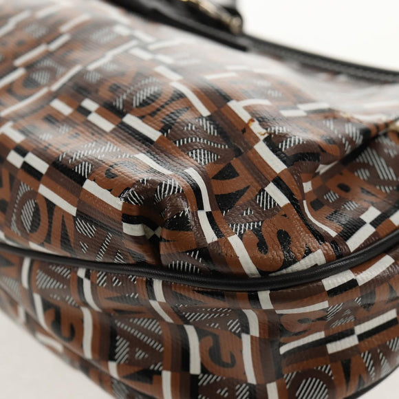 Salvatore Ferragamo Hand Bag Leather Multicolor Silver Auth am10127V