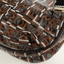Salvatore Ferragamo Hand Bag Leather Multicolor Silver Auth am10127V-17