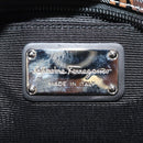 Salvatore Ferragamo Hand Bag Leather Multicolor Silver Auth am10127V-10
