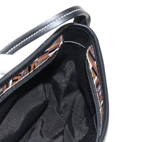 Salvatore Ferragamo Hand Bag Leather Multicolor Silver Auth am10127V