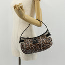 Salvatore Ferragamo Hand Bag Leather Multicolor Silver Auth am10127V-22